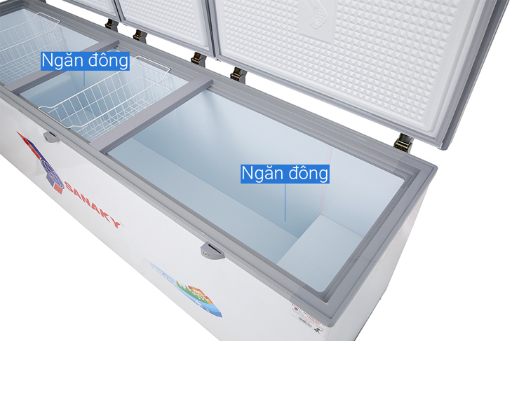 Tủ Đông Sanaky inverter 900 lít VH-1199HY3