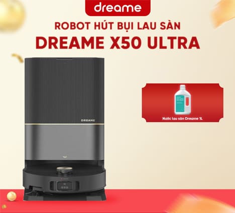 Robot hút bụi lau nhà Dreame X50 Ultra