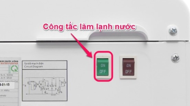 Máy lọc nước Mutosi không lạnh