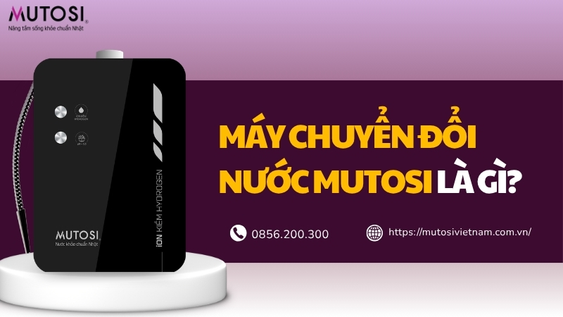 Máy chuyển đổi nước Mutosi là gì
