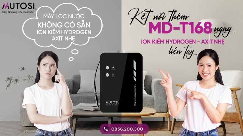 Máy chuyển đổi nước Mutosi hoạt động như thế nào