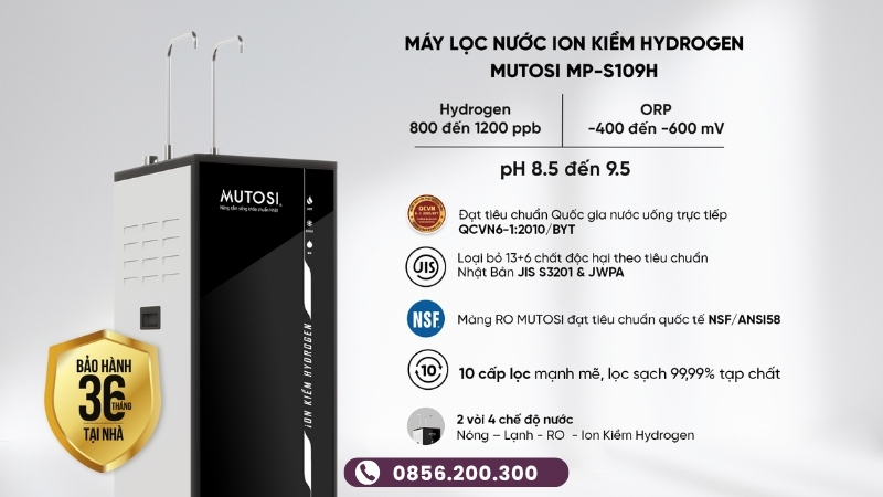 Máy lọc nước Mutosi MP-S109H