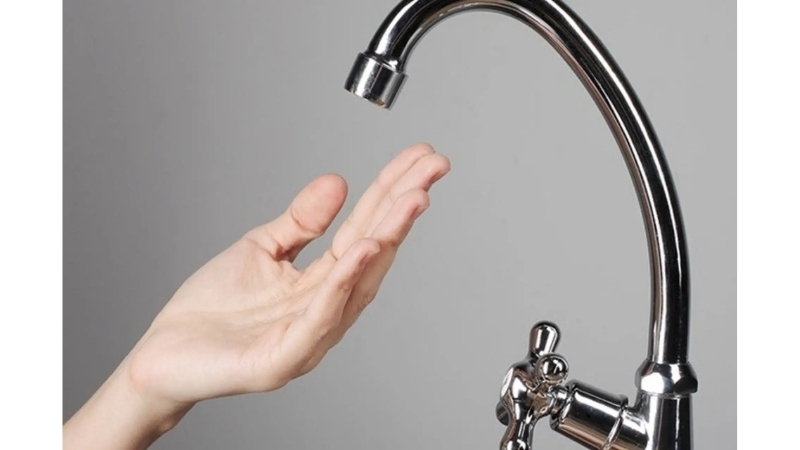 Vòi nước bị tắc