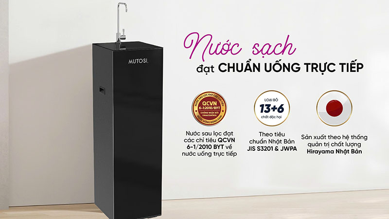Máy lọc nước Mutosi tủ đứng 10 lõi MP-S126
