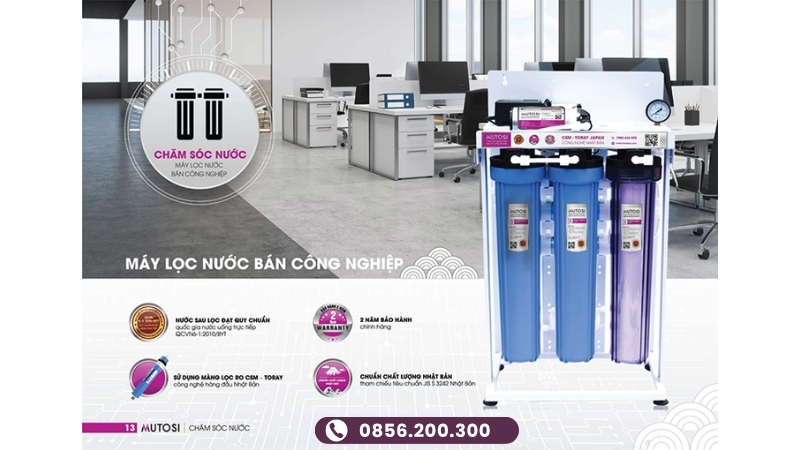 Máy lọc nước bán công nghiệp Mutosi