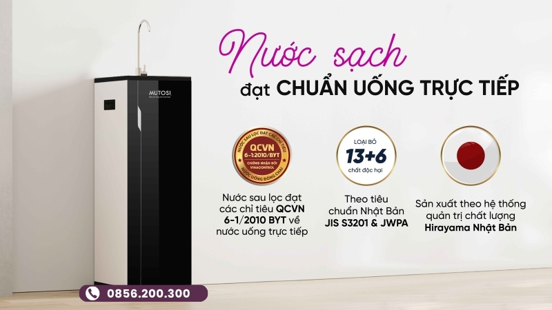 Máy lọc nước Mutosi tủ đứng MP-S99