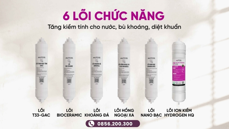 Bộ 6 lõi chức năng Mutosi MP-S109H