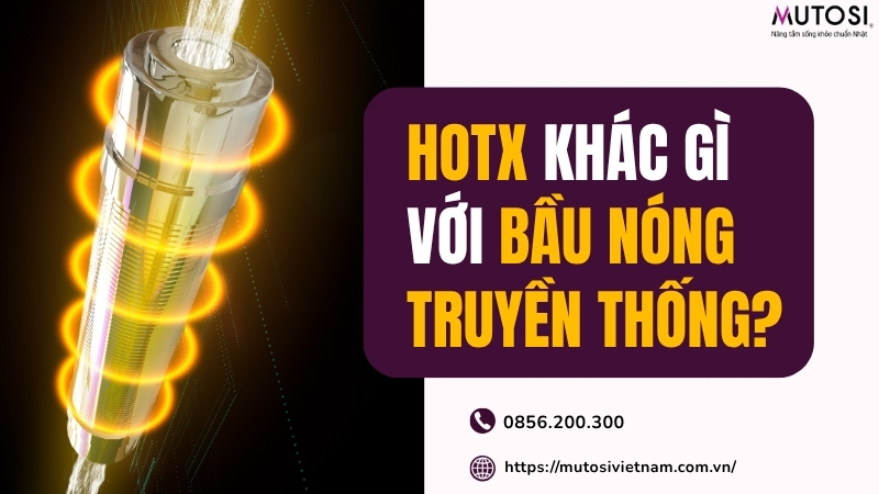 Công nghệ làm nóng tươi HotX với bầu nóng truyền thống có gì khác nhau?