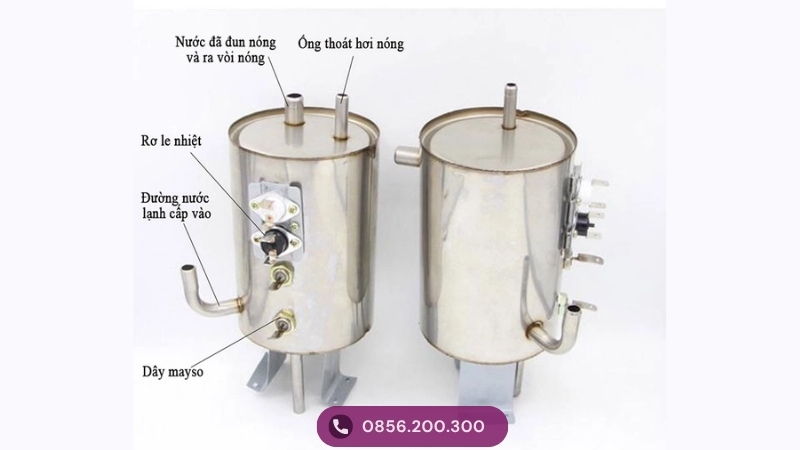 Nguyên lý làm nóng của bầu nóng truyền thống