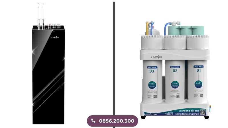 Thiết kế tủ đứng và lắp âm tủ bếp của Karofi