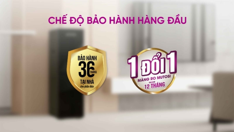 Chế độ bảo hành của Mutosi