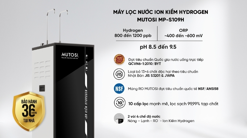 Máy lọc nước Mutosi MP-S109H