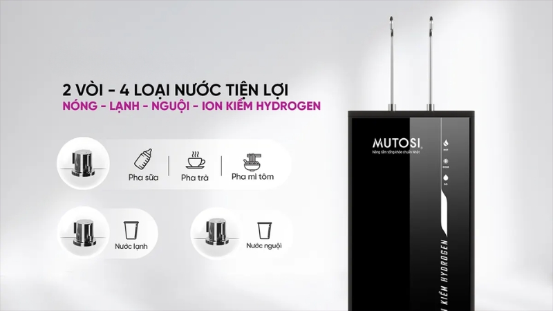 Khả năng nóng lạnh MP-S109H và MP-S1021H