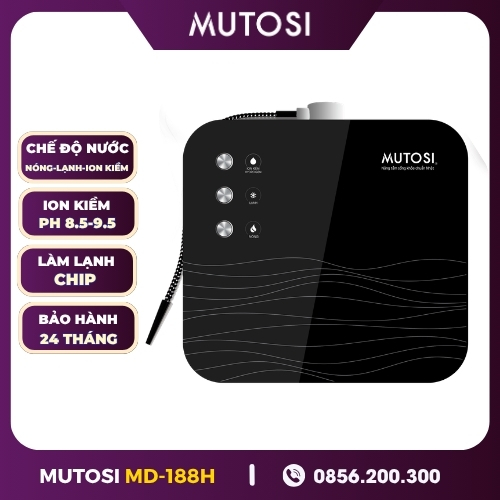 Máy Chuyển Đổi Nước Nóng-Lạnh-Ion Kiềm Hydrogen Mutosi MD-188H