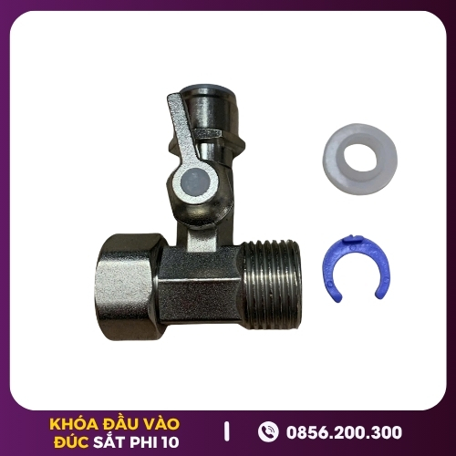 Bộ Khóa Đầu Vào Phi 10 (Đúc Liền Khối Sắt)