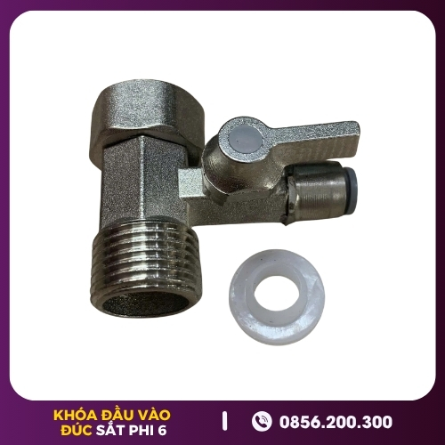 Bộ Khóa Đầu Vào Phi 6 (Đúc Liền Khối Sắt)