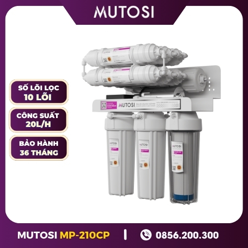 Máy Lọc Nước Không Tủ Mutosi MP-210CP (ĐMCL)