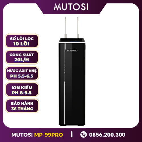 Máy Lọc Nước Điện Giải Ion Kiềm Hydrogen Mutosi MP-99PRO