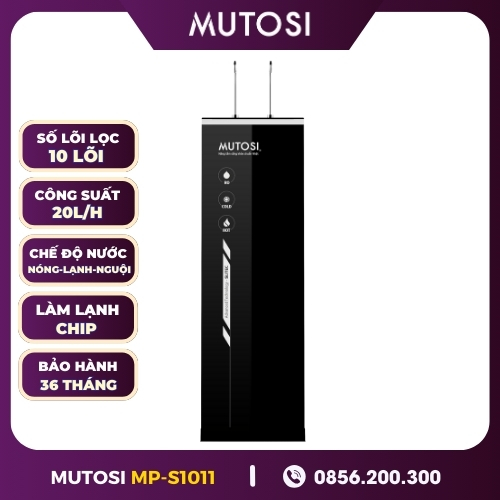 Máy Lọc Nước Nóng Lạnh Nguội 10 Lõi Mutosi MP-S1011