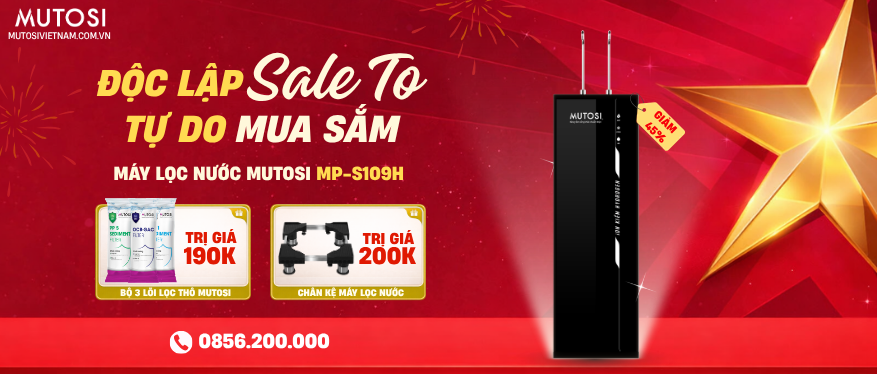 Máy Lọc Nước 4 Chế Độ Nóng - Lạnh - RO - Ion Kiềm Hydrogen MP-S109H