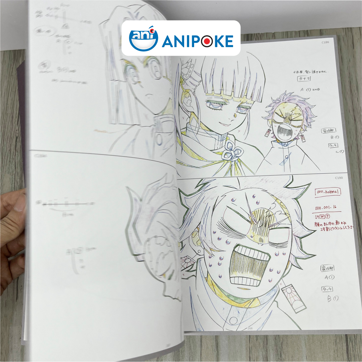 Artbook gốc Ufotable Kimetsu no yaiba Original Key Animation Vol. 2 (Ep. 14-26) Nhập từ Nhật - AB17