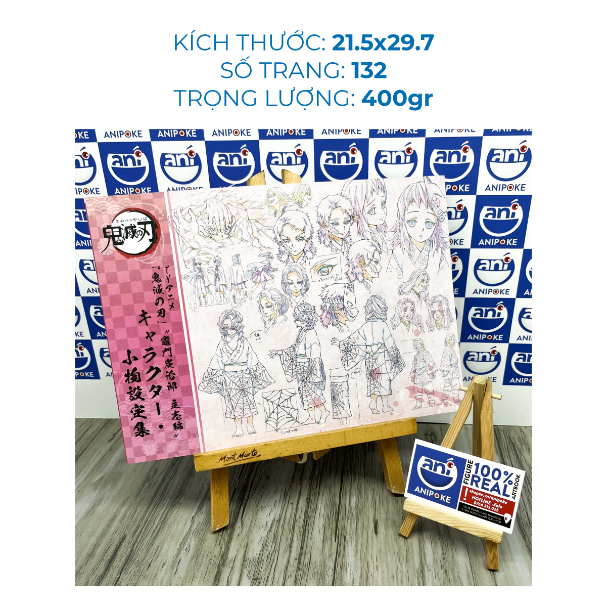 Artbook gốc Ufotable Kimetsu no Yaiba Thiết kế  Nhân vật và bối cảnh anime artbook vol 2  Nhập từ Nhật - AB14