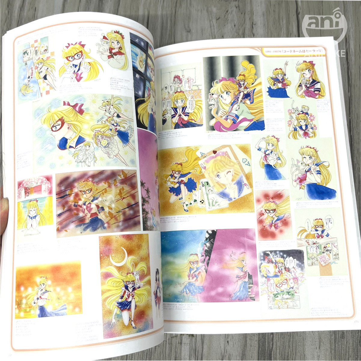 Pretty Guardian Sailor Moon Raisonné ART WORKS 1991～2023  AB01