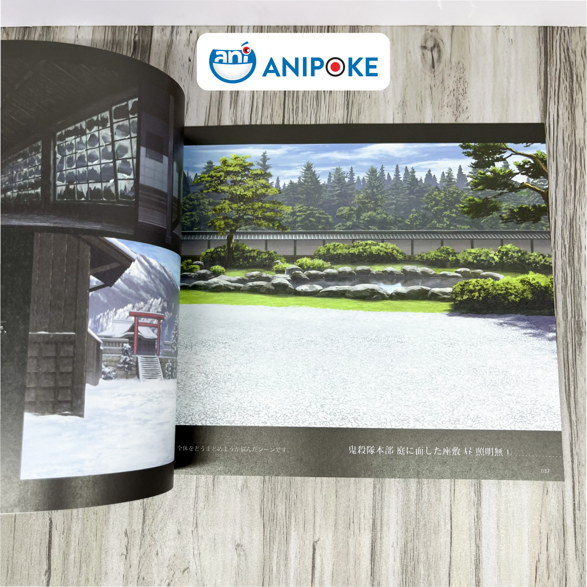 Artbook gốc Ufotable Kimetsu no Yaiba Thiết kế Nhân vật và bối cảnh anime artbook vol 3 Nhập từ Nhật - AB15