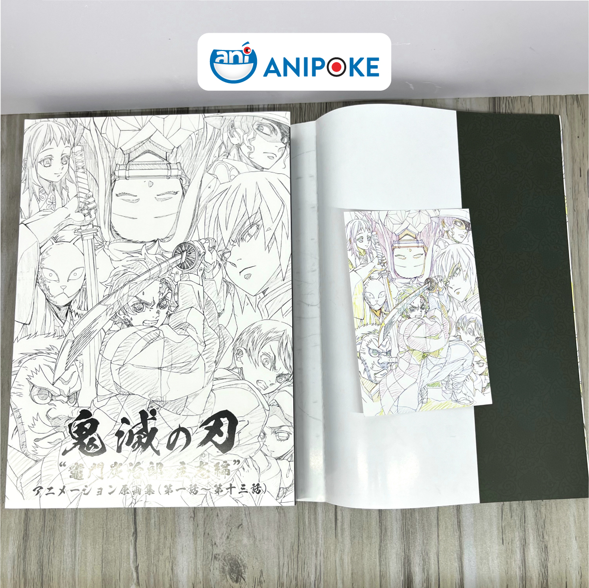 Artbook gốc Ufotable Kimetsu no yaiba Original Key Animation Vol. 1 (Ep. 1-13) - Nhật Bản AB16