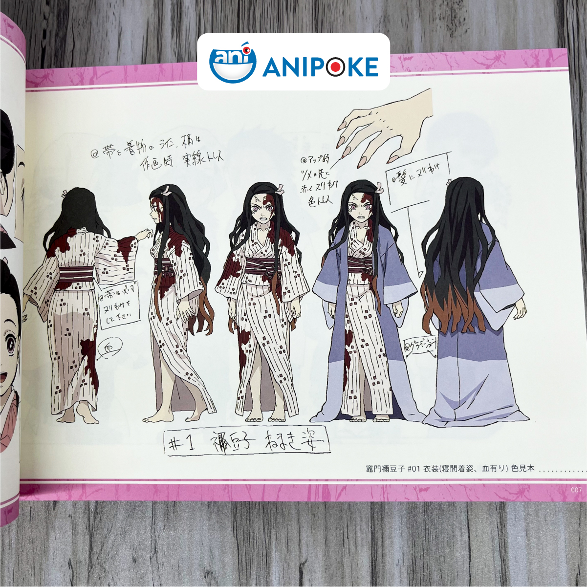 Artbook gốc Ufotable Kimetsu no Yaiba Thiết kế  Nhân vật và bối cảnh anime artbook vol 2  Nhập từ Nhật - AB14