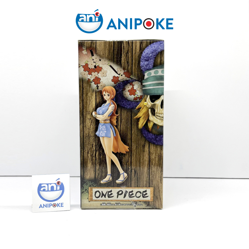 Mô hình Nami The grandline lady One Piece Đảo Hải Tặc mới, full seal, hàng nội Nhật chính hãng Bandai - FG06 A