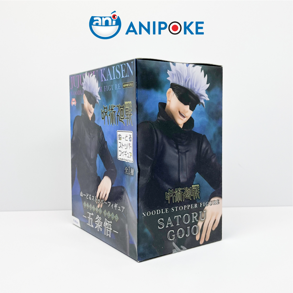 Mô hình Gojo Satoru khăn mắt đen Noodle Stopper Full seal, Jujutsu Nội Địa Nhật Bản, Furyu, chú thuật hồi chiến
