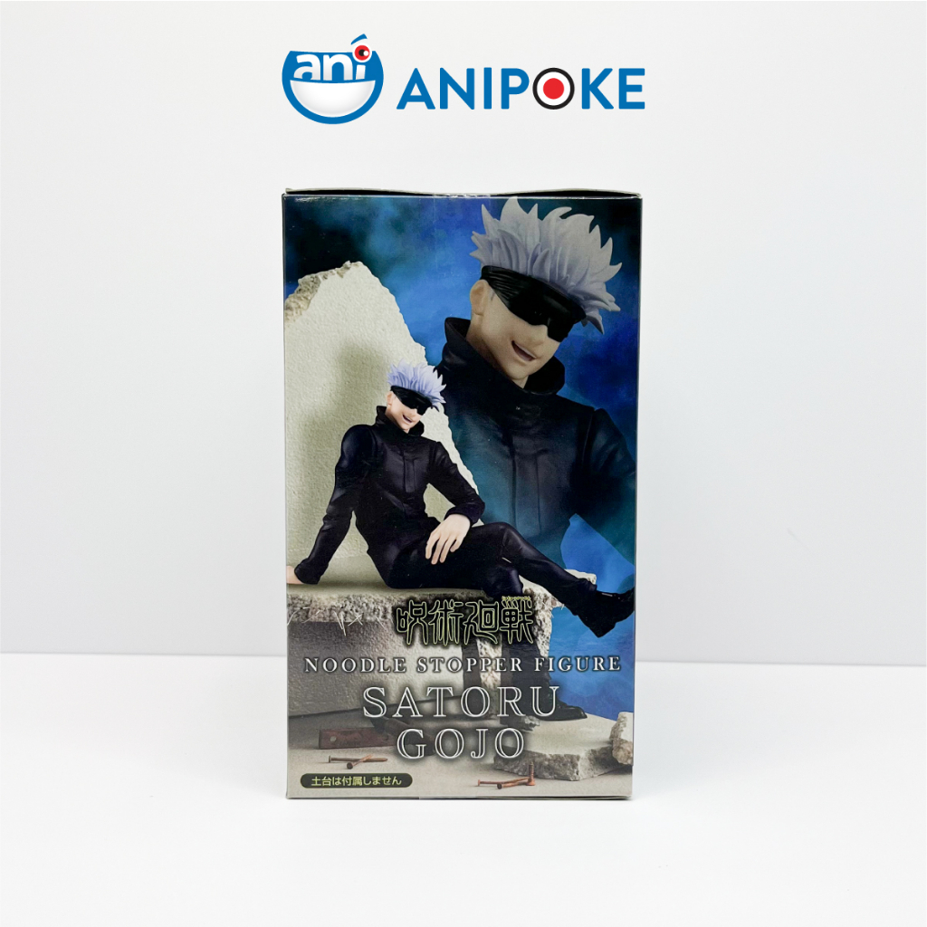 Mô hình Gojo Satoru khăn mắt đen Noodle Stopper Full seal, Jujutsu Nội Địa Nhật Bản, Furyu, chú thuật hồi chiến