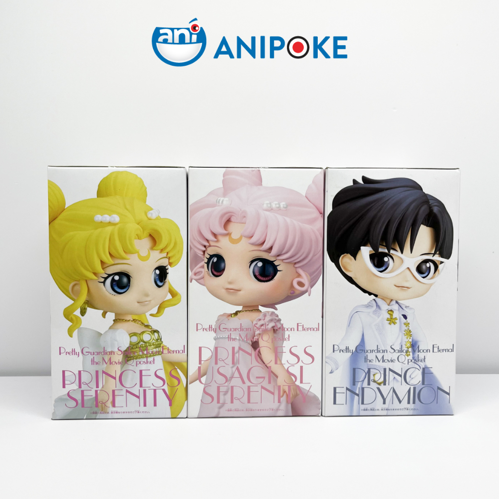 Mô hình Công chúa Usagi SL Serenity mẫu B , full box Qposket Bandai, hàng nội địa Nhật F18-03