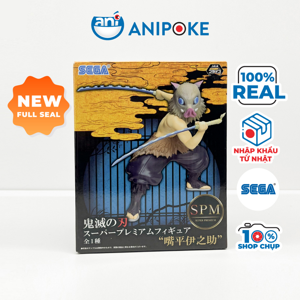 Mô hình Spm Inosuke Kimetsu no yaiba Thanh gươm diệt quỷ chính hãng Sega, (Nhập từ Nhật Full box) fg05-a