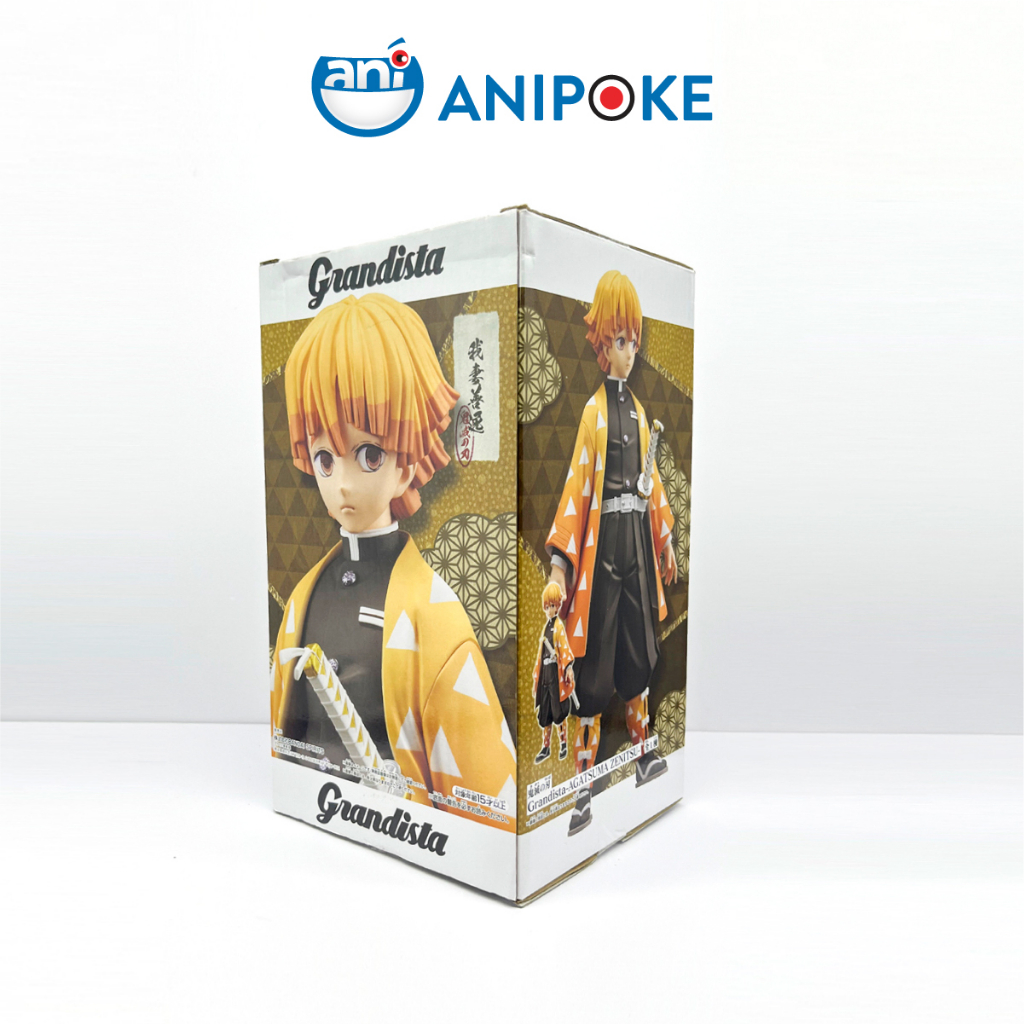 Mô hình Zenitsu Grandista Kimetsu no yaiba Thanh gươm diệt quỷ chính hãng  (Nhập từ Nhật Full box)