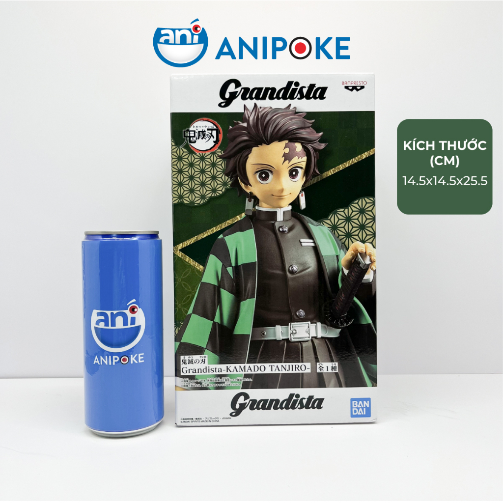 Mô hình Tanjiro Grandista Kimetsu no yaiba Thanh gươm diệt quỷ chính hãng (Nhập từ Nhật Full box)