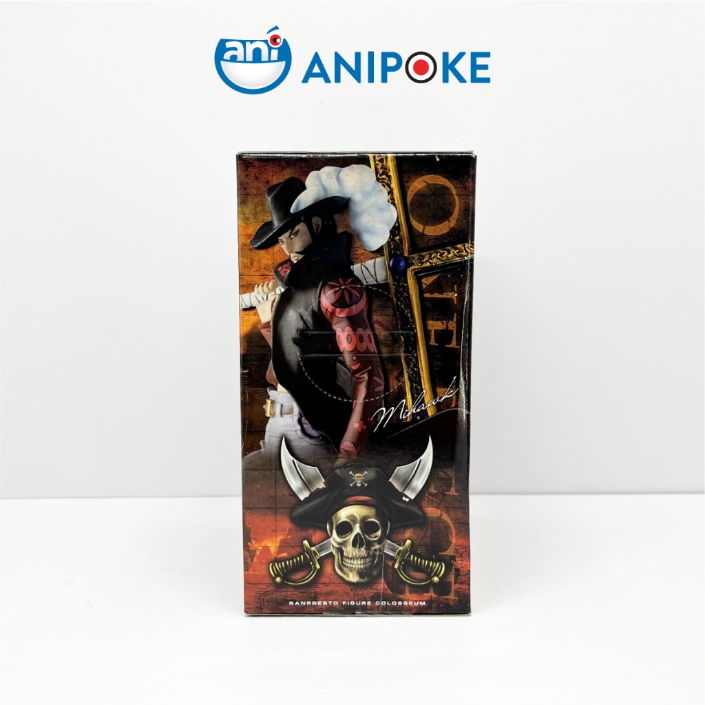 Mô hình Mắt Diều Hâu Mihawk BWC BANPRESTO FIGURE COLOSSEUM One Piece - Hàng mới, hàng nội Nhật Bandai - F29-06