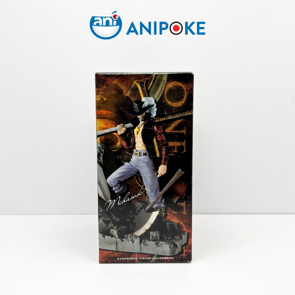 Mô hình Mắt Diều Hâu Mihawk BWC BANPRESTO FIGURE COLOSSEUM One Piece - Hàng mới, hàng nội Nhật Bandai - F29-06