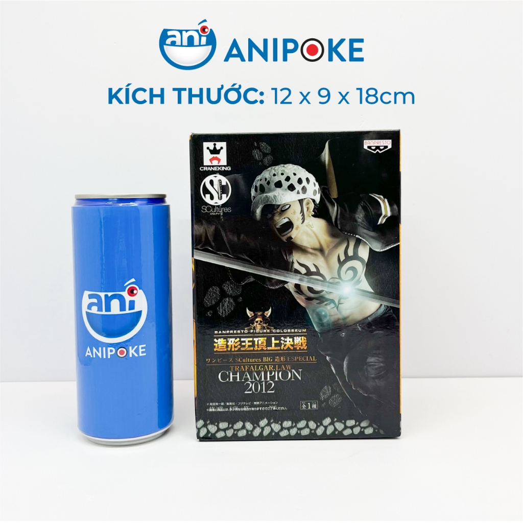Mô hình Law Trafalgar BWC BANPRESTO FIGURE COLOSSEUM One Piece - Hàng mới, hàng nội Nhật Bandai - F29-07
