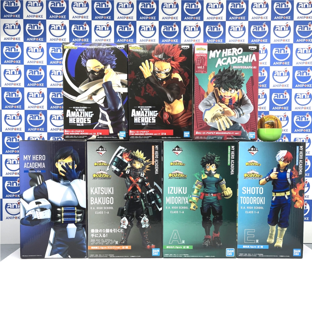 Mô hình Deku izuku midoriya rank A - Ichiban Kuj My Hero Academia chính hãng  (Nhập từ Nhật Full box)