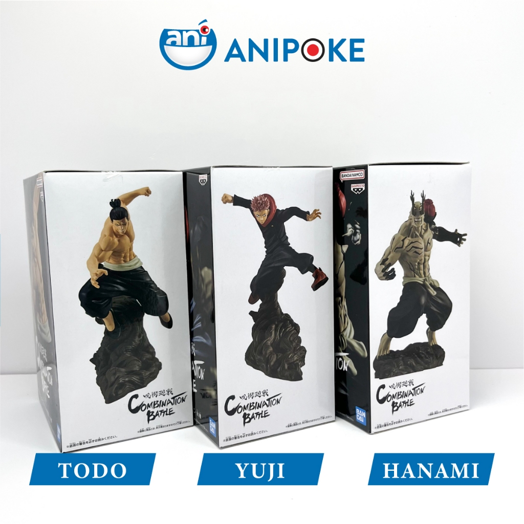 Mô hình Yuji Itadori - Todo - Hanami Combination battle 1 Jujutsu Kaisen, chính hãng Bandai, (Nhập từ Nhật Full box)