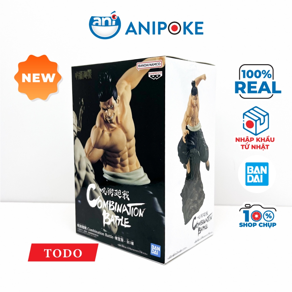 Mô hình Yuji Itadori - Todo - Hanami Combination battle 1 Jujutsu Kaisen, chính hãng Bandai, (Nhập từ Nhật Full box)