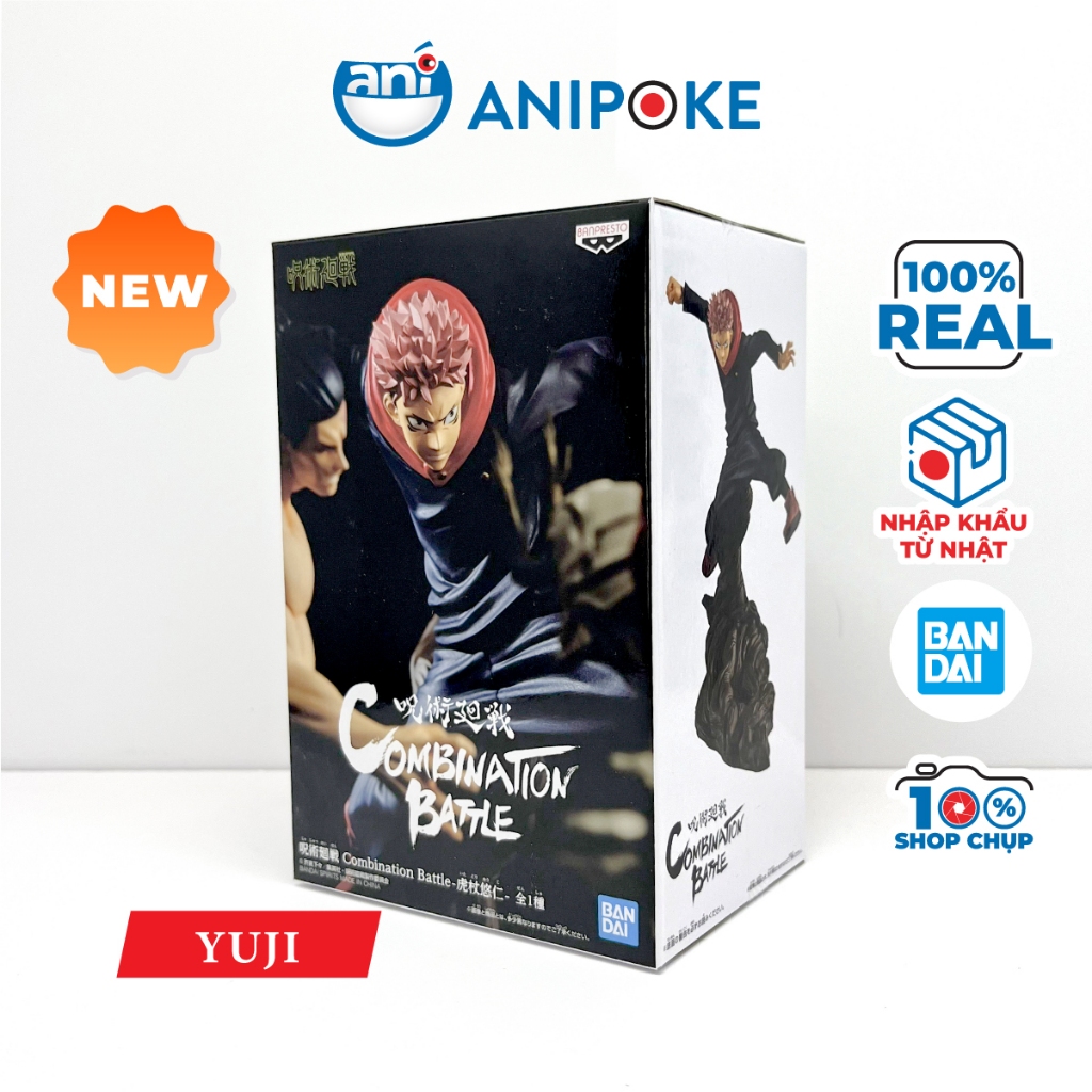 Mô hình Yuji Itadori - Todo - Hanami Combination battle 1 Jujutsu Kaisen, chính hãng Bandai, (Nhập từ Nhật Full box)