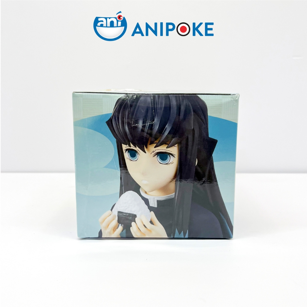 Mô hình Hà Trụ Muichiro ăn cơm nắm Kimetsu no yaiba chính hãng Sega, Nhập từ Nhật Full box)