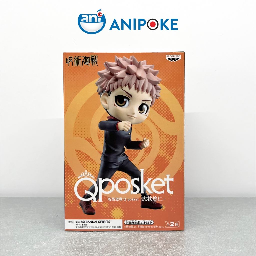 Mô hình Yuji itadori A Q posket - Jujutsu Kaisen Chú Thuật hồi chiến,  chính hãng (Nhập từ Nhật Full box) F41-01