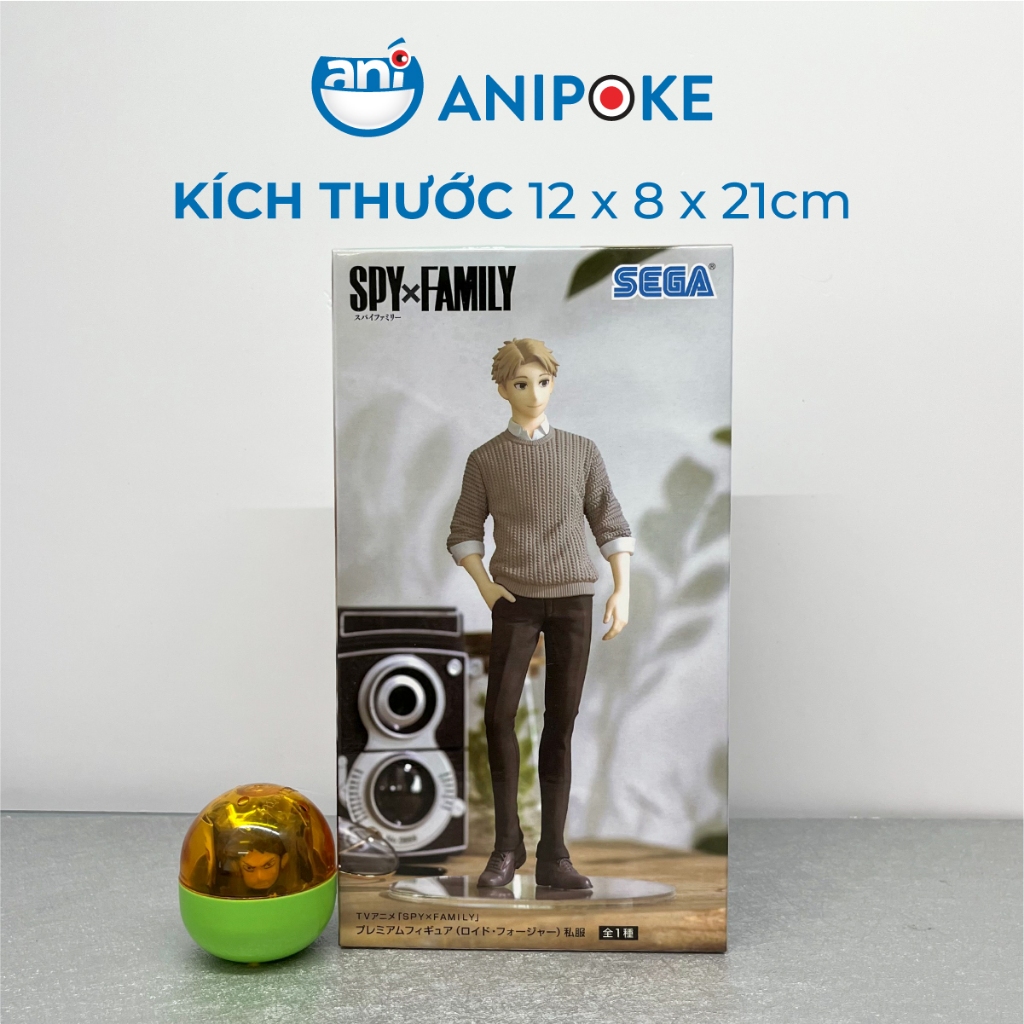 Mô hình Loid Forger (áo len) - Spy X Family, chính hãng SEGA, (Nhập từ Nhật Full box) F39