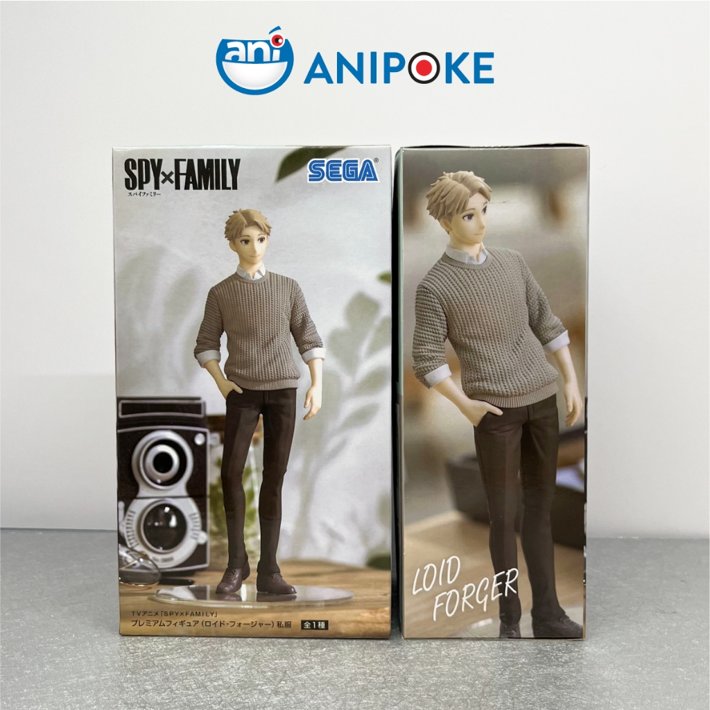 Mô hình Loid Forger (áo len) - Spy X Family, chính hãng SEGA, (Nhập từ Nhật Full box) F39