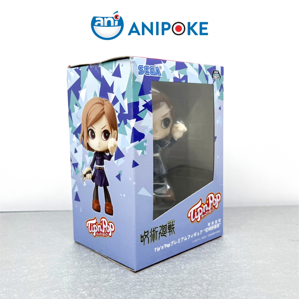 Mô hình Nobara Tip'n'Pop- Jujutsu Kaisen Chú Thuật hồi chiến,  chính hãng SEGA, (Nhập từ Nhật Full box) F41-05