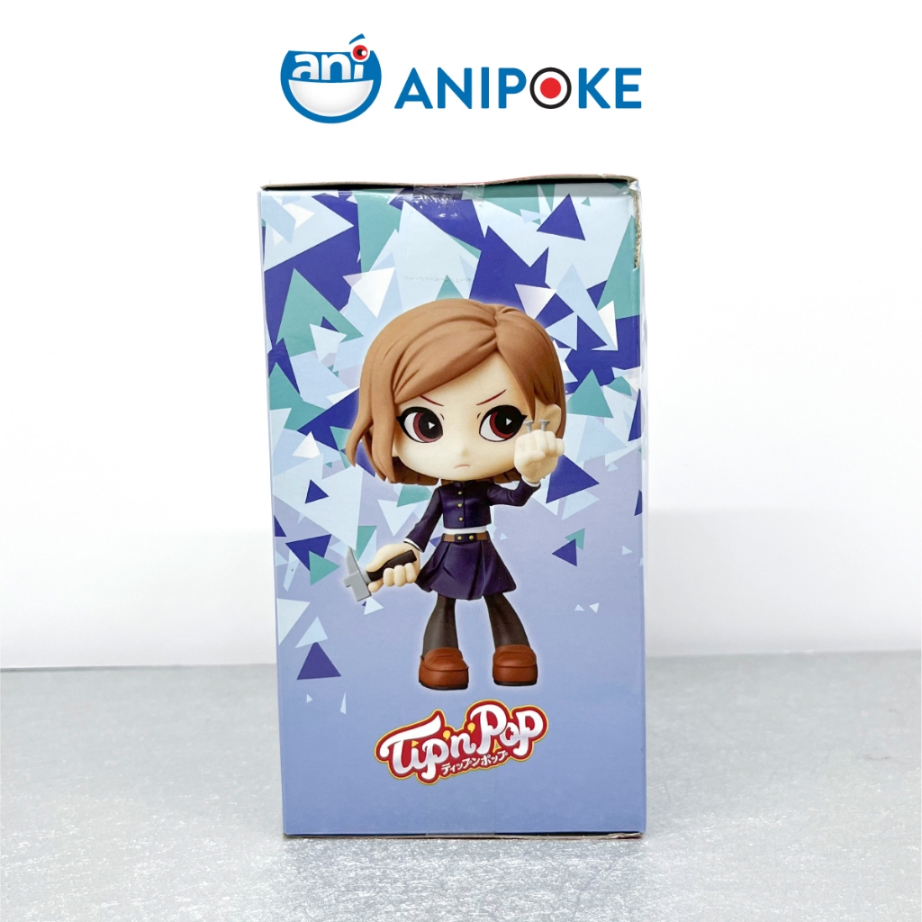Mô hình Nobara Tip'n'Pop- Jujutsu Kaisen Chú Thuật hồi chiến,  chính hãng SEGA, (Nhập từ Nhật Full box) F41-05